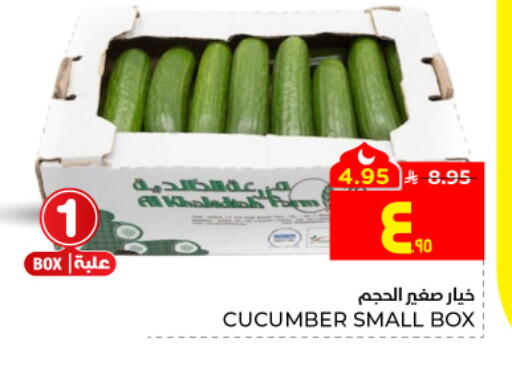 Cucumber available at Hyper Al Wafa in KSA, Saudi Arabia, Saudi - Jeddah