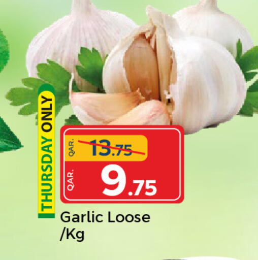 Garlic available at Paris Hypermarket in Qatar - Al-Shahaniya