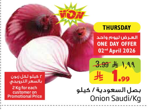Onion from Saudi Arabia available at Layan Hyper in KSA, Saudi Arabia, Saudi - Dammam