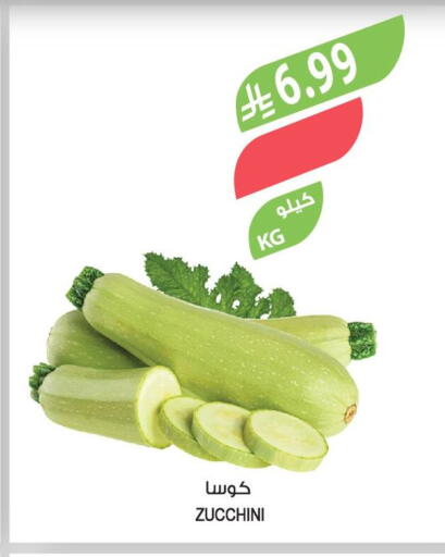 Zucchini available at Farm  in KSA, Saudi Arabia, Saudi - Arar