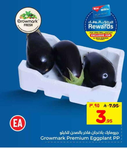 Eggplant available at Hyper Al Wafa in KSA, Saudi Arabia, Saudi - Ta'if