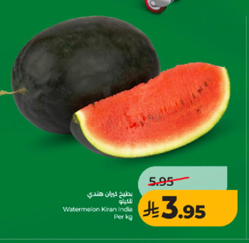 Watermelon from India available at لولو هايبرماركت in مملكة العربية السعودية, السعودية, سعودية - خميس مشيط