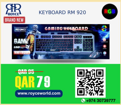 available at Royce World Trading & Services W.L.L in Qatar - Doha