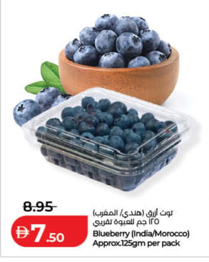 Blueberry BlueBerry from India Morocco available at لولو هايبرماركت in الإمارات العربية المتحدة , الامارات - أم القيوين‎