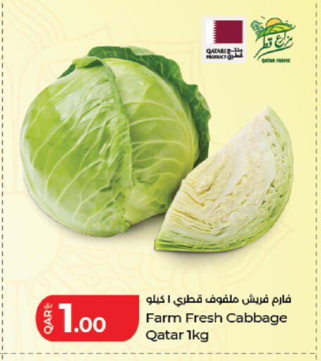 Cabbage from Qatar available at LuLu Hypermarket in Qatar - Al Shamal
