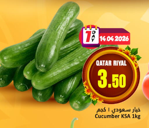 Cucumber from Qatar available at دانة هايبرماركت in قطر - الشمال