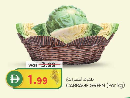 Cabbage available at ك. الم. للتجارة in الإمارات العربية المتحدة , الامارات - ٱلْفُجَيْرَة‎