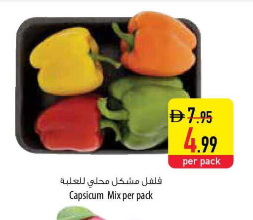 Capsicum available at السفير ماركت in الإمارات العربية المتحدة , الامارات - ٱلْفُجَيْرَة‎