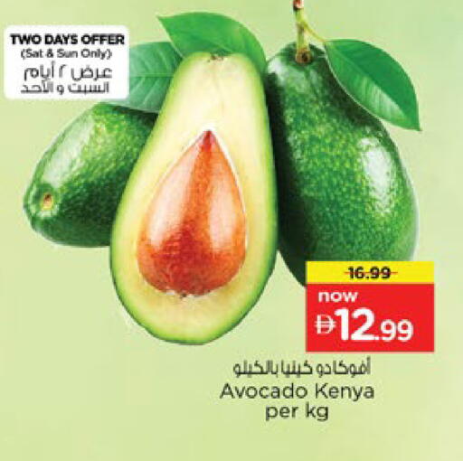 Avocado from Kenya available at نستو هايبرماركت in الإمارات العربية المتحدة , الامارات - رَأْس ٱلْخَيْمَة