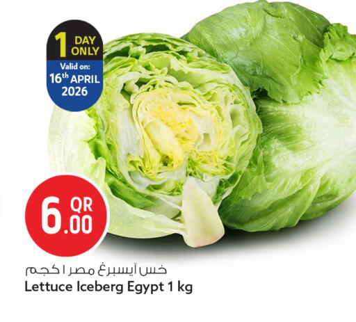 Lettuce from Egypt available at Safari Hypermarket in Qatar - Al Rayyan