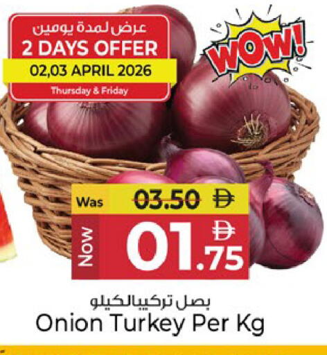 Onion from Turkey available at Kenz Hypermarket in UAE - Sharjah / Ajman