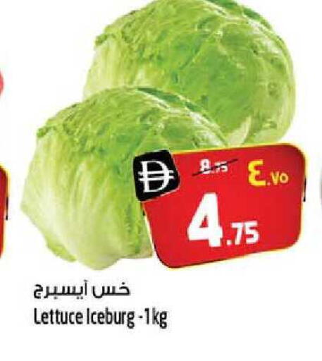 Lettuce available at سفاري هايبر ماركت in الإمارات العربية المتحدة , الامارات - رَأْس ٱلْخَيْمَة