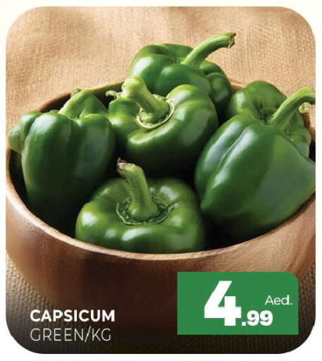 Capsicum available at Al Madina  in UAE - Sharjah / Ajman