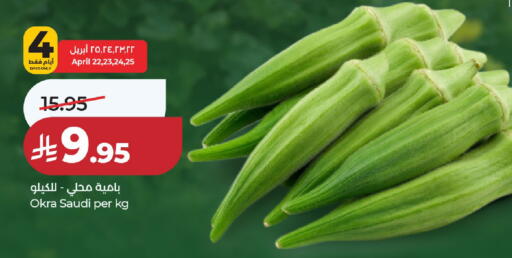 Okra from Saudi Arabia available at لولو هايبرماركت in مملكة العربية السعودية, السعودية, سعودية - حائل‎
