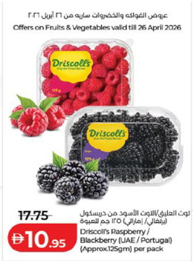 Raspberry Blackberry from Portugal available at Lulu Hypermarket in UAE - Al Ain