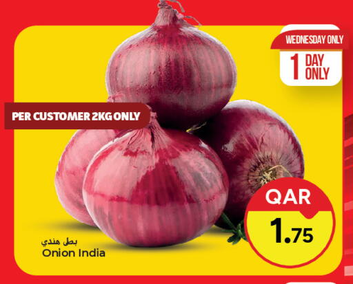 Onion from India available at Paris Hypermarket in Qatar - Al Rayyan