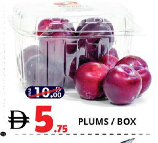 Plums available at اكسبرس المدينة هايبرماركت in الإمارات العربية المتحدة , الامارات - أبو ظبي