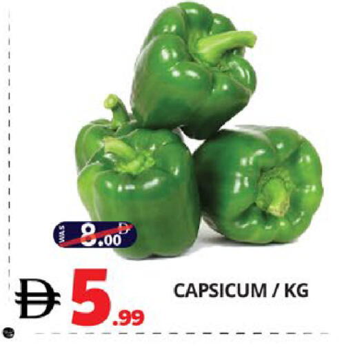 Capsicum available at اكسبرس المدينة هايبرماركت in الإمارات العربية المتحدة , الامارات - أبو ظبي