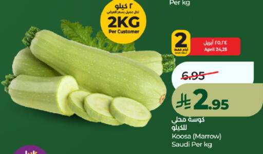 Marrow from Saudi Arabia available at لولو هايبرماركت in مملكة العربية السعودية, السعودية, سعودية - مكة المكرمة