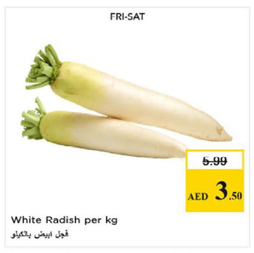 Radish available at نستو هايبرماركت in الإمارات العربية المتحدة , الامارات - ٱلْفُجَيْرَة‎
