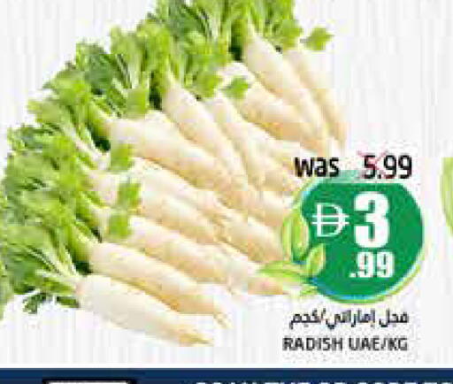 Radish available at Pasons Hypermarket in UAE - Fujairah