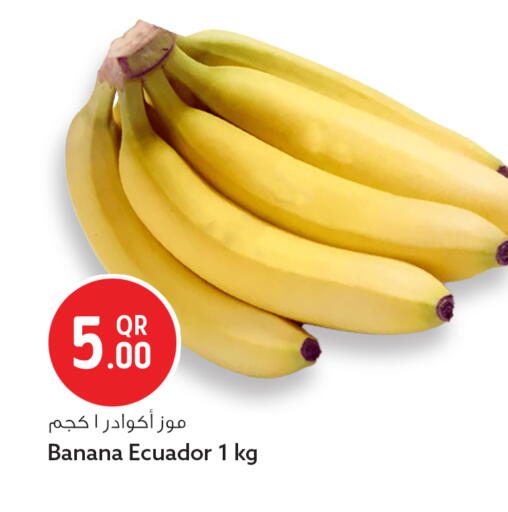 Banana from Ecuador available at سفاري هايبر ماركت in قطر - الشمال