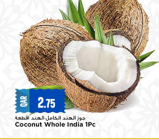Coconut from India available at Marza Hypermarket in Qatar - Al Wakra