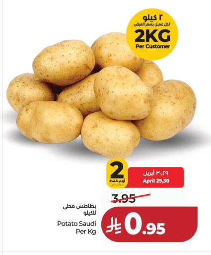 Potato from Saudi Arabia available at LULU Hypermarket in KSA, Saudi Arabia, Saudi - Jeddah