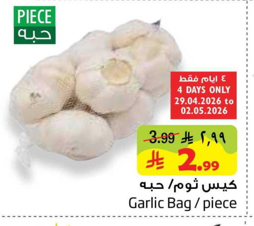 Garlic available at Layan Hyper in KSA, Saudi Arabia, Saudi - Al Khobar
