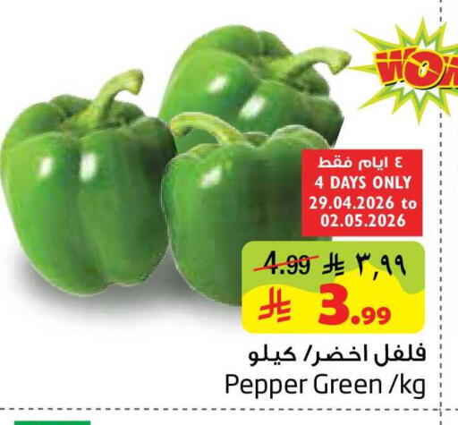 Pepper available at Layan Hyper in KSA, Saudi Arabia, Saudi - Al Khobar
