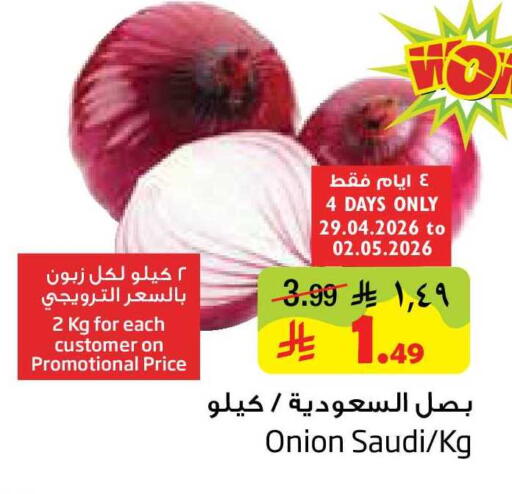 Onion from Saudi Arabia available at Layan Hyper in KSA, Saudi Arabia, Saudi - Al Khobar