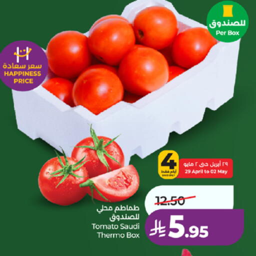 Tomato from Saudi Arabia available at لولو هايبرماركت in مملكة العربية السعودية, السعودية, سعودية - جدة