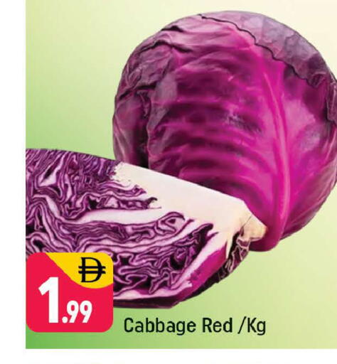 Cabbage available at شكلان ماركت in الإمارات العربية المتحدة , الامارات - دبي