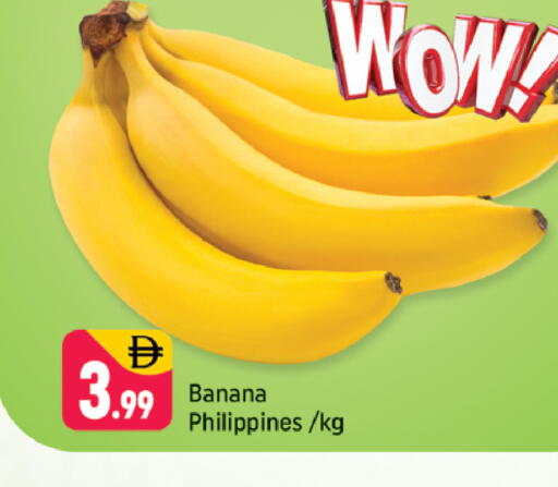 Banana from Philippines available at شكلان ماركت in الإمارات العربية المتحدة , الامارات - دبي