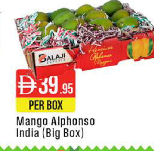 Mango from India available at West Zone Supermarket in UAE - Dubai