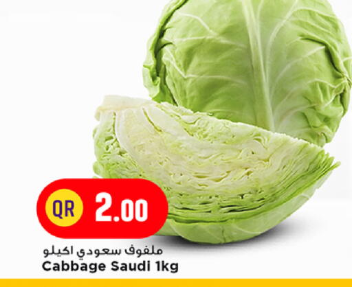Cabbage from Saudi Arabia available at Marza Hypermarket in Qatar - Al Rayyan