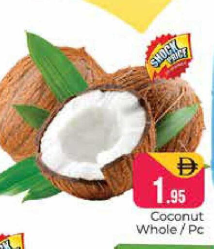 Coconut available at هايبر ماركت باسونز in الإمارات العربية المتحدة , الامارات - دبي