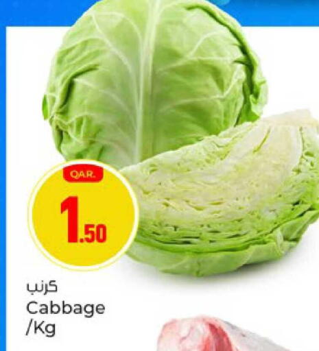 Cabbage available at Paris Hypermarket in Qatar - Al Rayyan