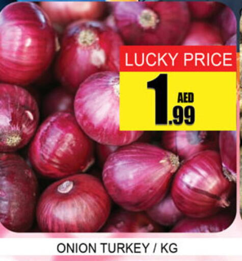 Onion from Turkey available at Lucky Center in UAE - Sharjah / Ajman