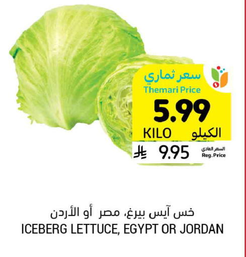 Lettuce from Egypt Jordan available at Tamimi Market in KSA, Saudi Arabia, Saudi - Buraidah