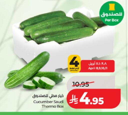 Cucumber from Saudi Arabia available at LULU Hypermarket in KSA, Saudi Arabia, Saudi - Khamis Mushait