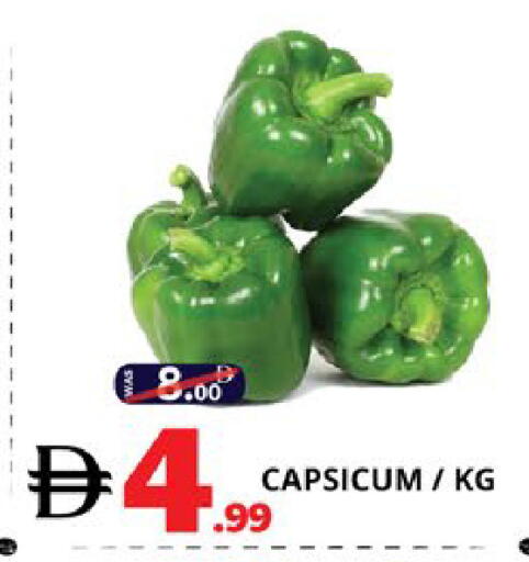 Capsicum available at EXPRESS AL MADEENA HYPERMARKET LLC in UAE - Abu Dhabi