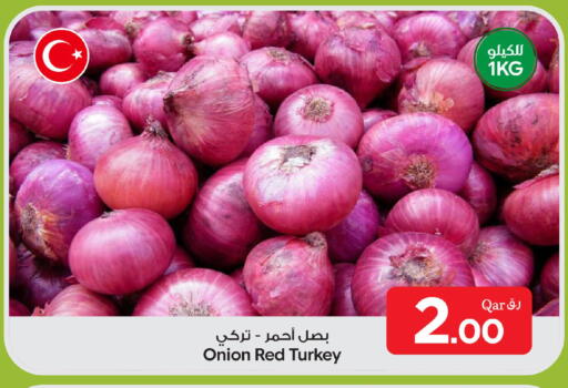 Onion from Turkey available at Bin Dawood Market in Qatar - Doha
