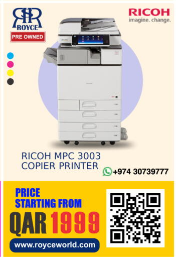 available at Royce World Trading & Services W.L.L in Qatar - Al Khor