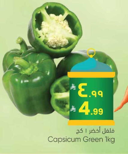 Capsicum available at City Flower in KSA, Saudi Arabia, Saudi - Najran