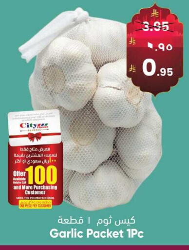 Garlic available at City Flower in KSA, Saudi Arabia, Saudi - Jubail