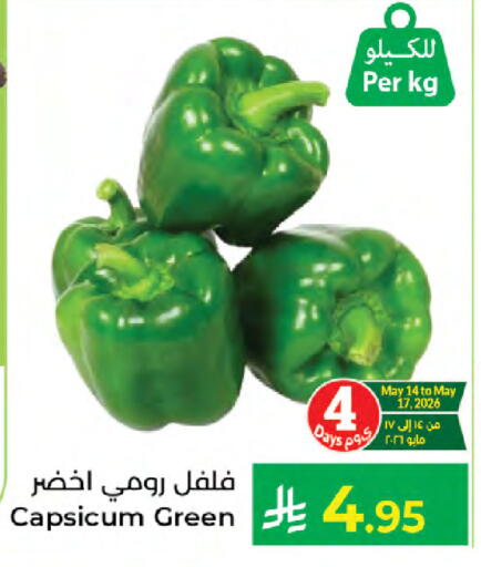 Capsicum available at كبايان هايبرماركت in مملكة العربية السعودية, السعودية, سعودية - جدة