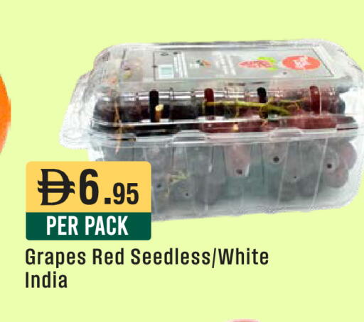 Grapes from India available at ويست زون سوبرماركت in الإمارات العربية المتحدة , الامارات - الشارقة / عجمان