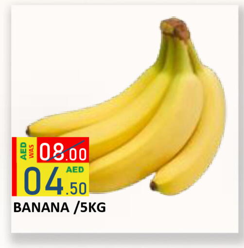 Banana available at رويال جلف هايبرماركت in الإمارات العربية المتحدة , الامارات - أبو ظبي