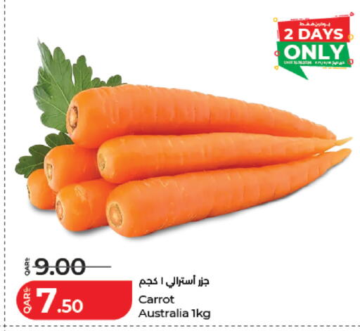 Carrot from Australia available at LuLu Hypermarket in Qatar - Doha